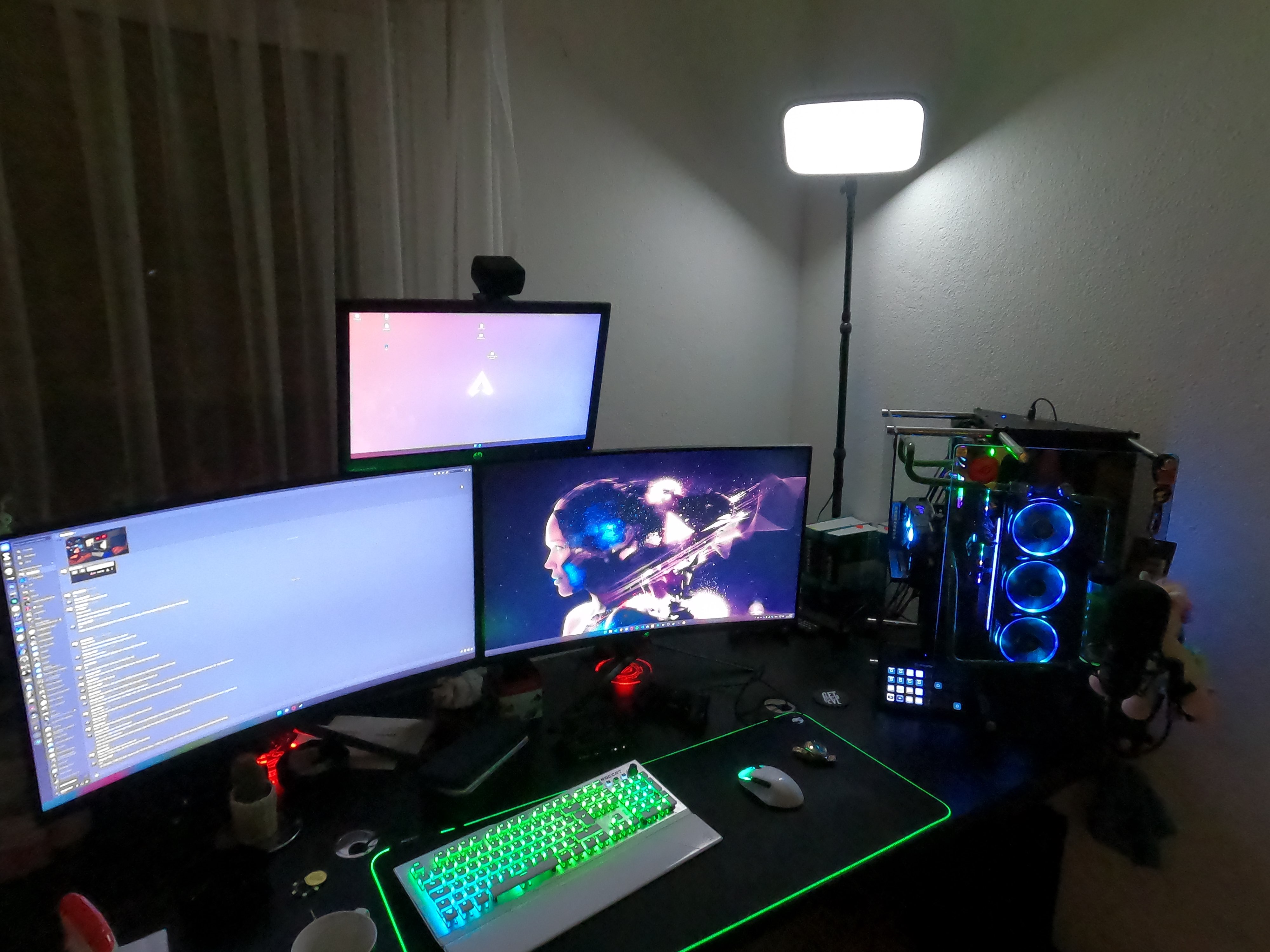 Gaming PC mit Custom Wasserkühlung