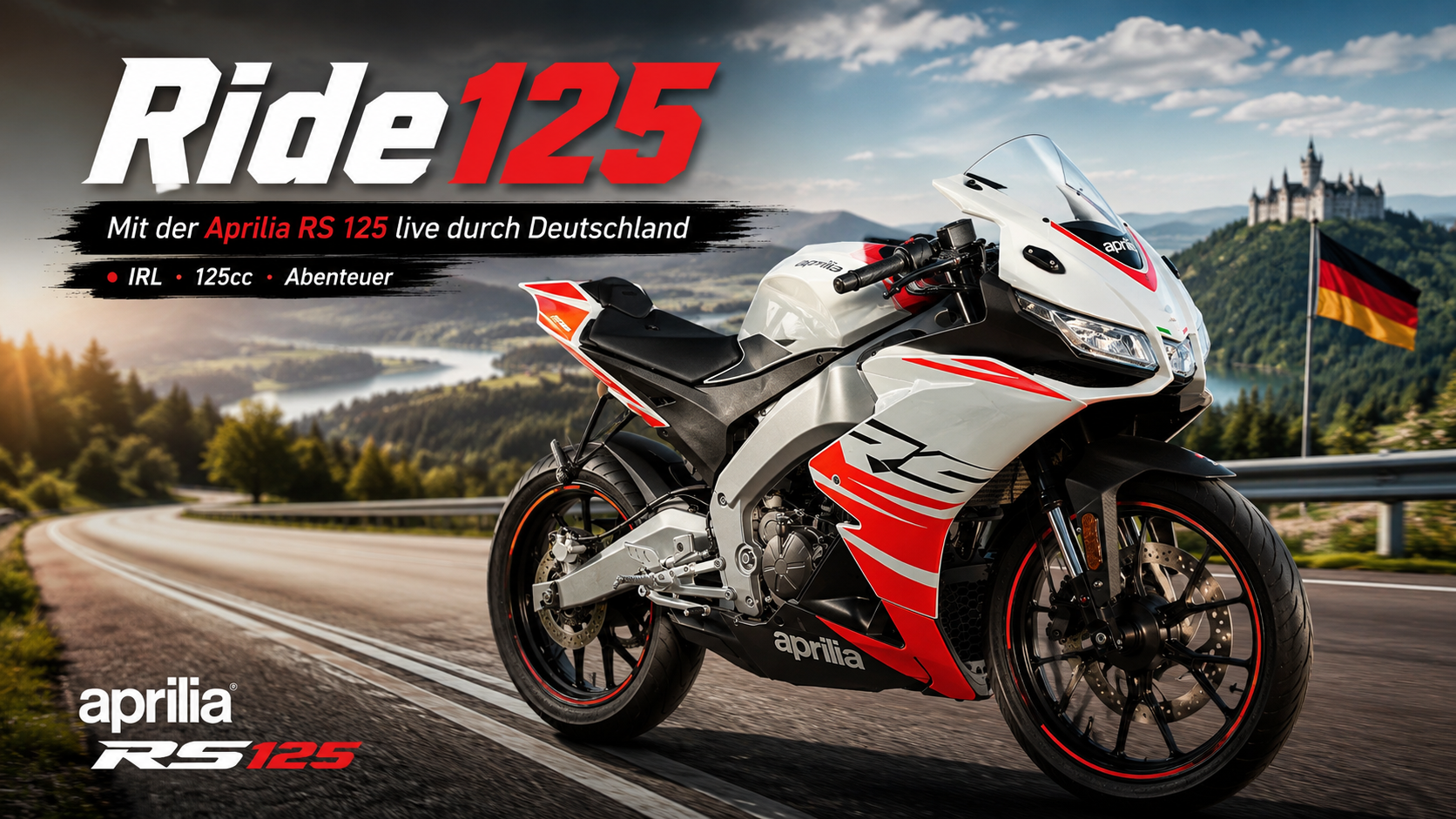 Ride125 | Auf zwei Rädern durch Deutschland